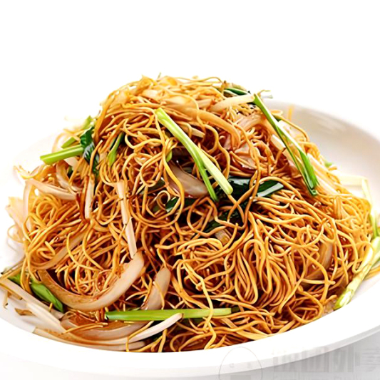Fried Noodle with Bean Sprout 豉油皇芽菜仔炒面