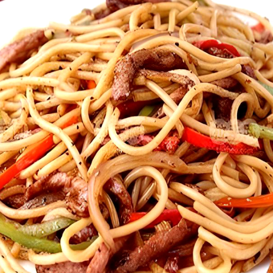 Stir Fried Spaghetti with Chicken 干炒鸡丝意粉