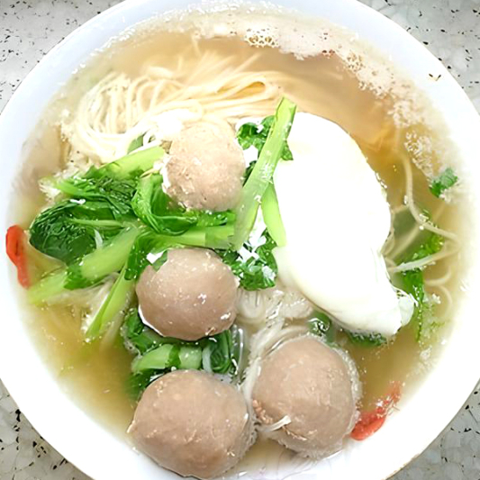Beef Balls Soup Vermicelli 牛丸汤米