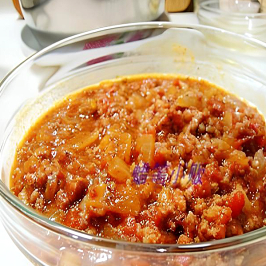 Baked Minced Beef on Rice 焗肉酱