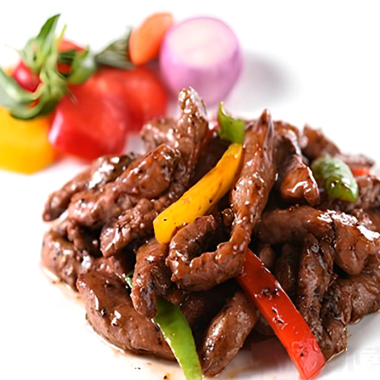 Beef Tenderloin in Black Pepper Sauce 黑椒牛柳