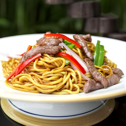 Fried Noodle with Beef Brisket 牛腩炒面