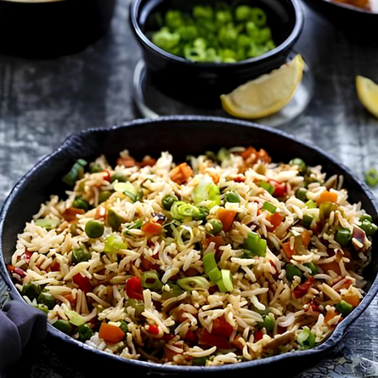 Vegetable Fried Rice 什菜炒饭