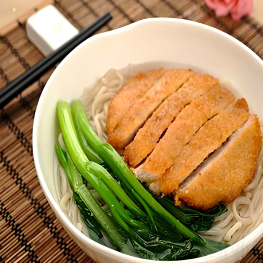 Pork Chop Soup Noodle 猪扒汤面