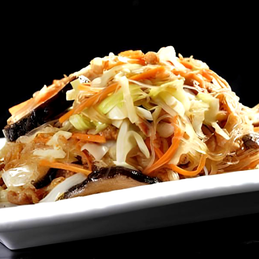 Fried Vermicelli with Minced Pork & Dry Shrimps Taiwan Style 台式炒米