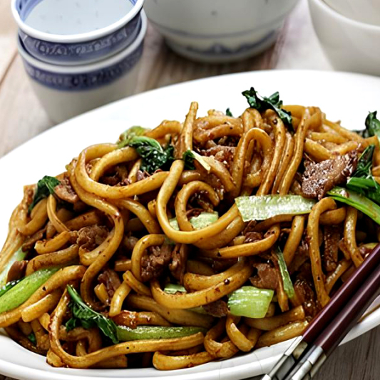 Cantonese Fried Noodle 广东炒面
