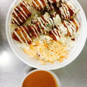 4-2. Su&Su Curry Chicken Rice Bowl Chicken (with K-Cabbage Salad)
