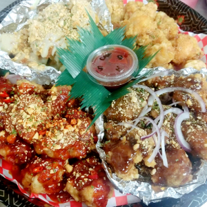 Su&Su Korean Fried Chicken + Fries Platter 