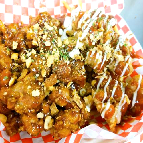 Su&Su Korean Chicken (Medium) + Fries