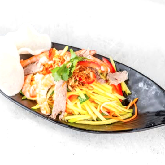10. Mango Salad with Shrimp and Pork (Gỏi Xo&agrave;i T&ocirc;m Thịt)