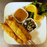 1. Satay Chicken