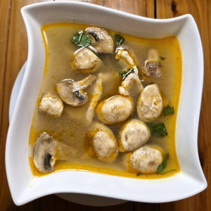 12. Hot-&-Sour Vegetarian Soup - Veggie Tom Yum