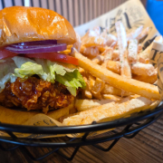 Yangnyeom Burger with Original Fries