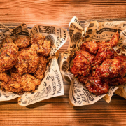 Whole Yangnyeom & Honey Garlic Chicken (20 pcs)