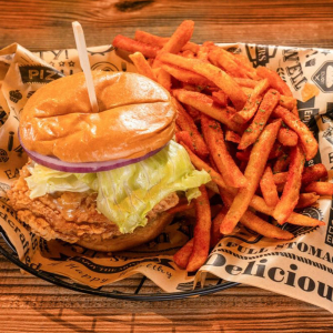 Original Burger with Sprinkle Fries