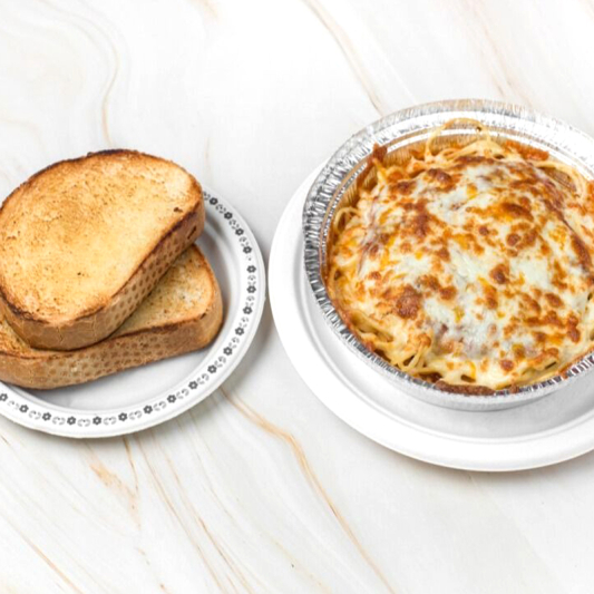 Baked Spaghetti with Meat Sauce