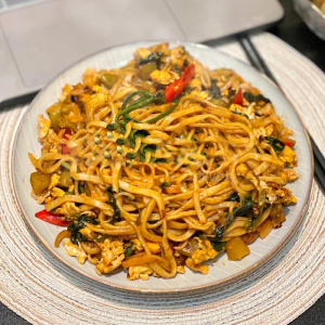 66. Fried Noodles 斋 捞 炒 面