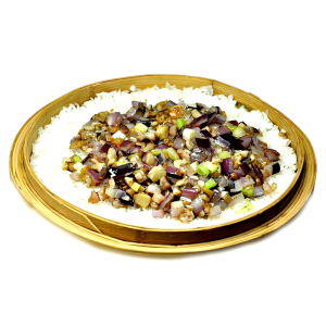 137. Salted Fish & Preserved Meat in Rice 咸鱼腊味蒸饭 