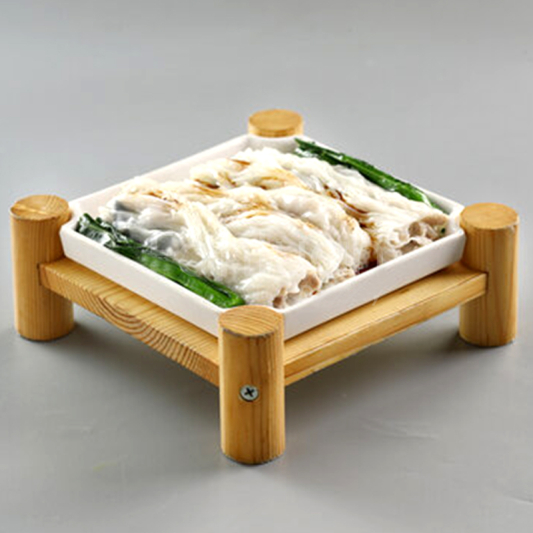 18. Mushroom & Sliced Pork Rice Noodle Roll 杂菌猪肉肠粉