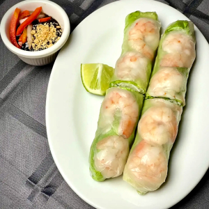 2102. Vietnamese Shrimp Cold Rolls 越式虾卷