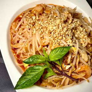 1516. Pad Thai with Chicken & Shrimp 泰式炒河 