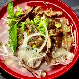 1309. BBQ Pork Noodle Soup Combo 烧肉汤河