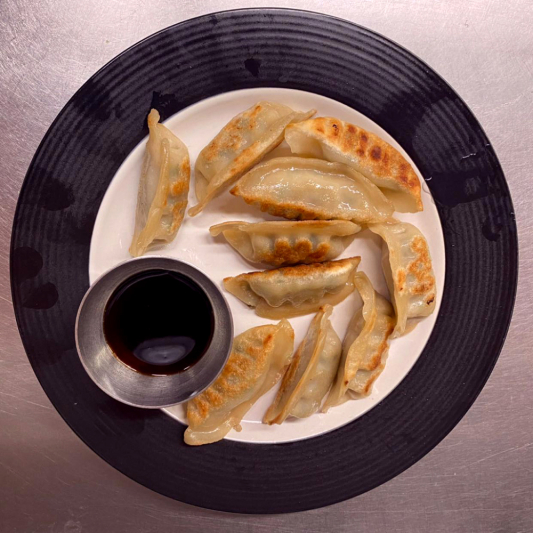 2113. Grilled Pork & Vegetable Dumplings (10 pcs) 猪肉饺子