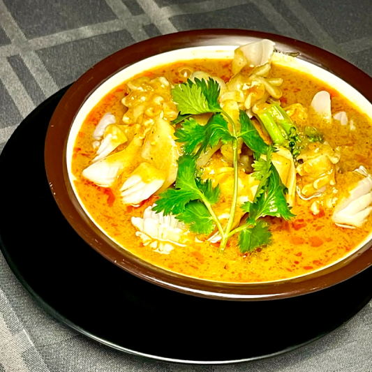 1404. Curry Squid Combo 咖喱鱿鱼