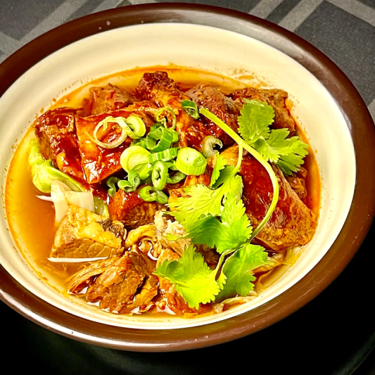 1403. Curry Beef Brisket Combo 咖喱牛腩