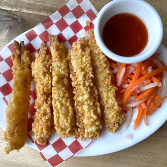 2111. Tempura Shrimps (5 pcs) 香脆炸虾