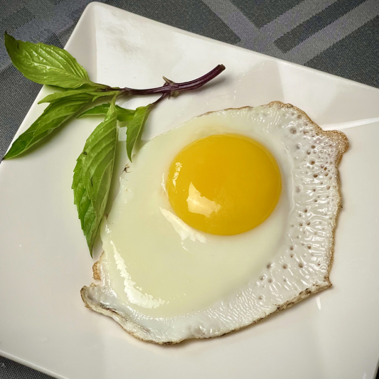 1801. Pan-Fried Egg 煎鸡蛋