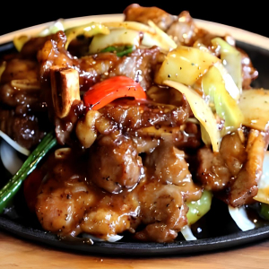 CS24. Beef Rib & Black Pepper Sauce