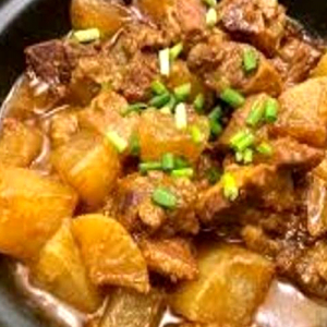 CS19. Radish Beef Casserole