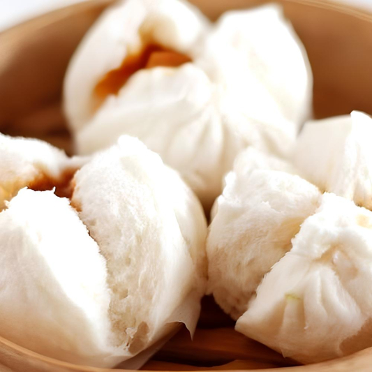 D11. Steamed BBQ Pork Buns (3 pcs)