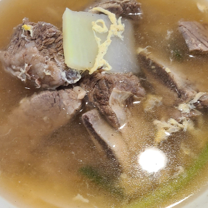 12. Beef Short Rib Soup / 갈비탕