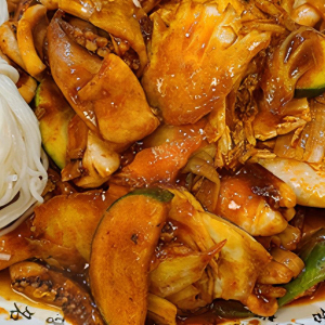 13. Spicy Squid Stir-Fry / 오징어볶음