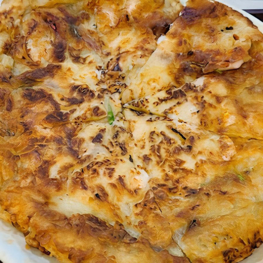 24. Seafood Pancake / 해물파전