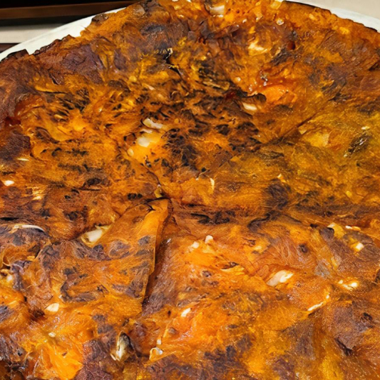 25. Kimchi Pancake / 김치파전