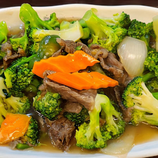 38. Beef Broccoli Stir-Fry / 비프 브로커리