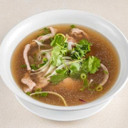 202. Rare Beef Rice Noodle Soup / Phở Tái