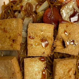 12-7. Deep-Fried Tofu Yakisoba