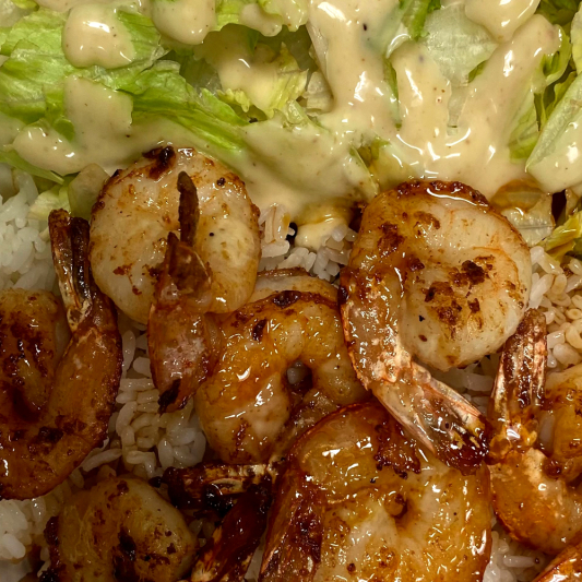 13. Shrimp Teriyaki