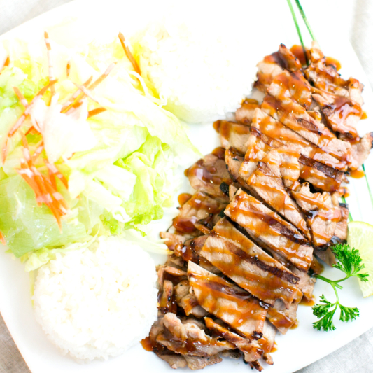 3. Pork Teriyaki