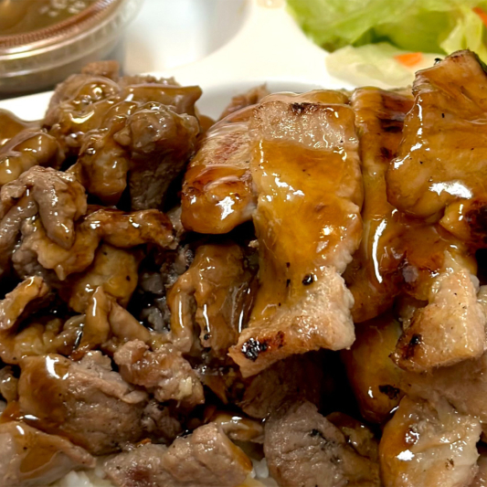 16-b. Chicken & Pork Combo