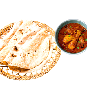 Chicken Curry and Roti (6 pcs)