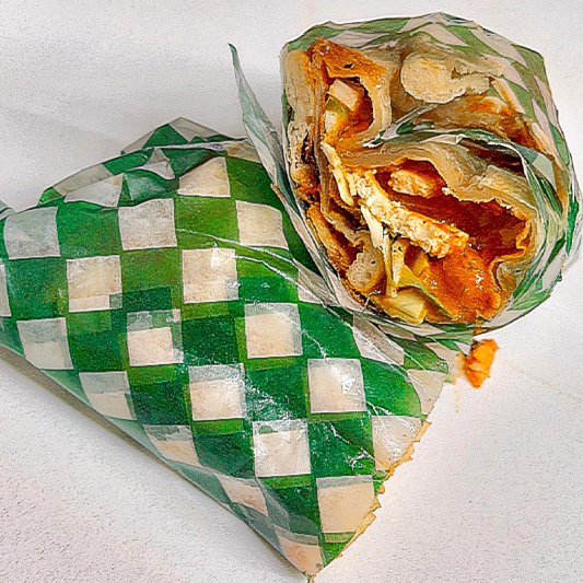 Butter Chicken Wrap