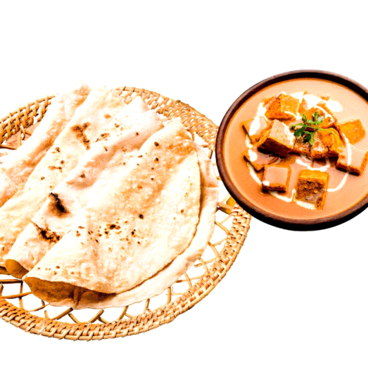 Shahi Paneer and Roti (6 pcs)