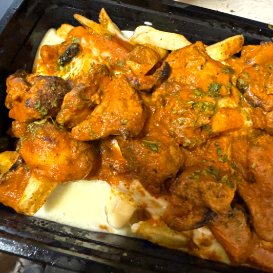 Butter Chicken Poutine
