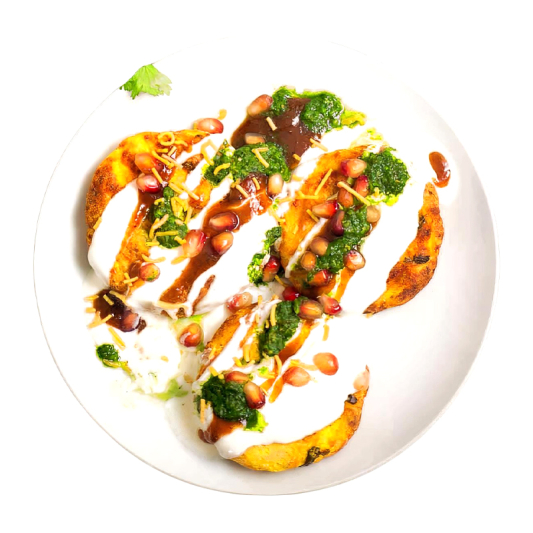 Aloo Tikki Chaat