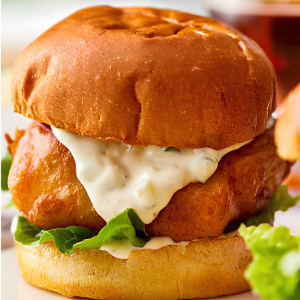 Fredie's Jumbo Fishburger